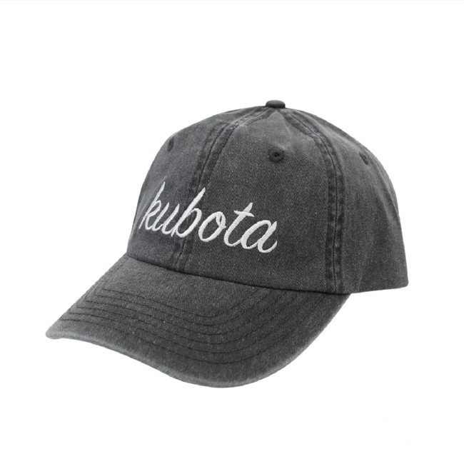 Pre-Curved Kubota Script Cap