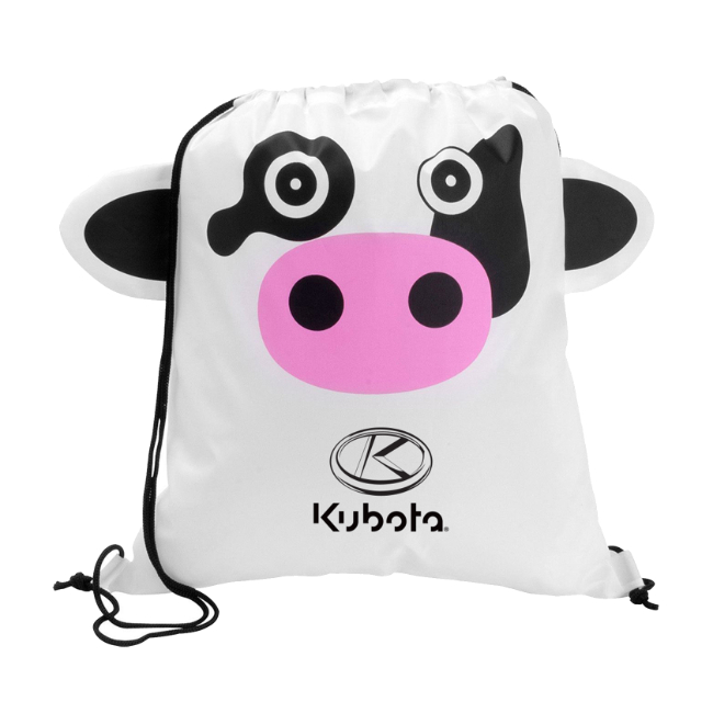 Cow Drawstring Bag