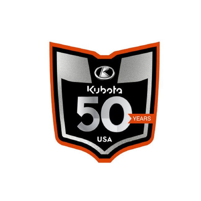 50th Anniversary Vinyl Decal