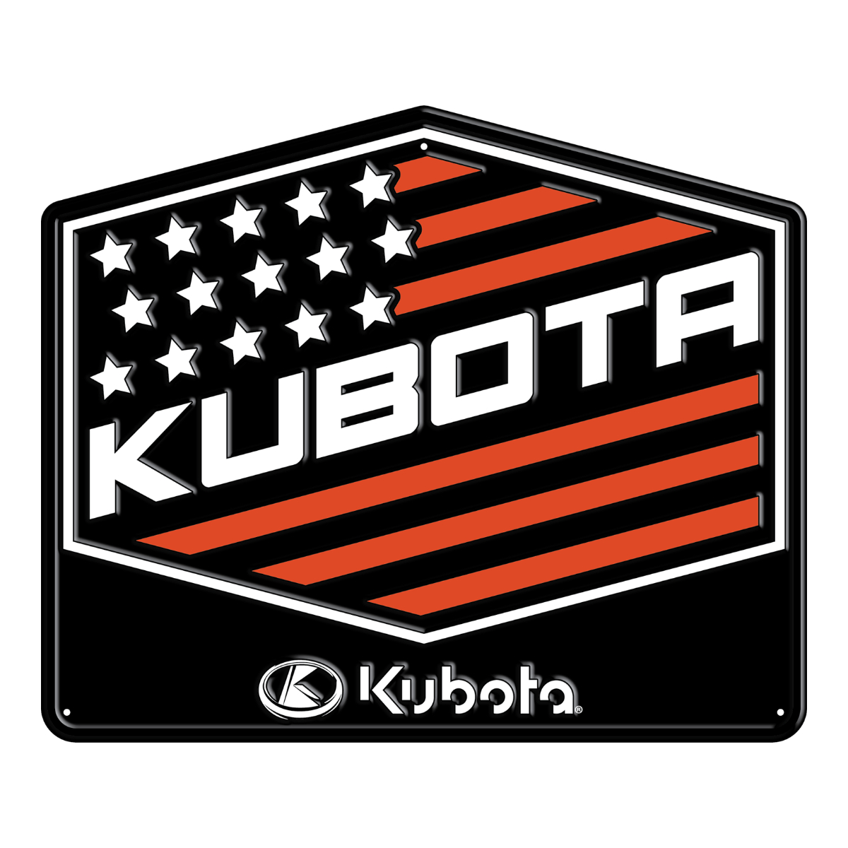 14" x 11.5" Kubota® Metal Sign