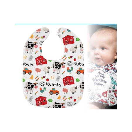 Subli-Plush Baby Bib