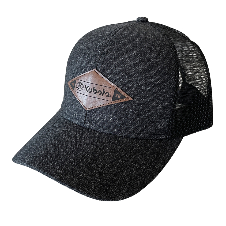 Textured Front Flat Bill Cap