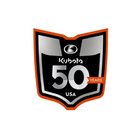 50th Anniversary Vinyl Decal